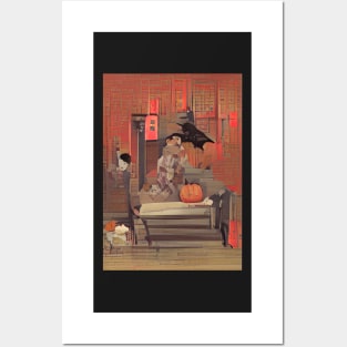 JAPANESE HALLOWEEN Posters and Art